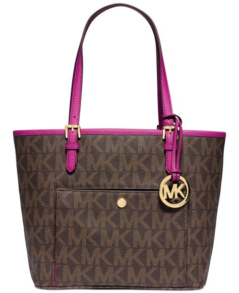 michael michael kors jet set medium pocket tote|Michael Kors designer tote jetset.